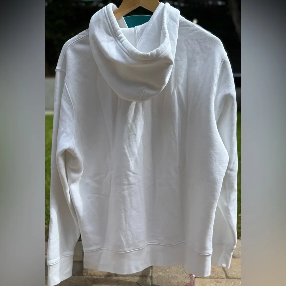 Levi’s Hoodie L White Frog Graphic “Second Nature” Collab Super Clean
